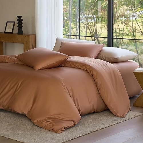 Miniatura 19 de SIJO AiryWeight - Funda de edredón Tencel, 100% lyocell derivado de eucalipto, suave como la mantequilla, las mejores sábanas refrescantes según