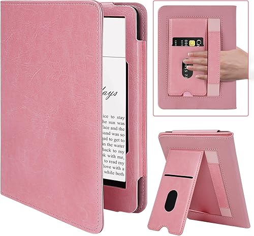 COO Funda para Kindle Paperwhite de 6.8" (11 generación - 2021) y Signature Edition, funda para Kindle Paperwhite de piel sintética de 6.8" con