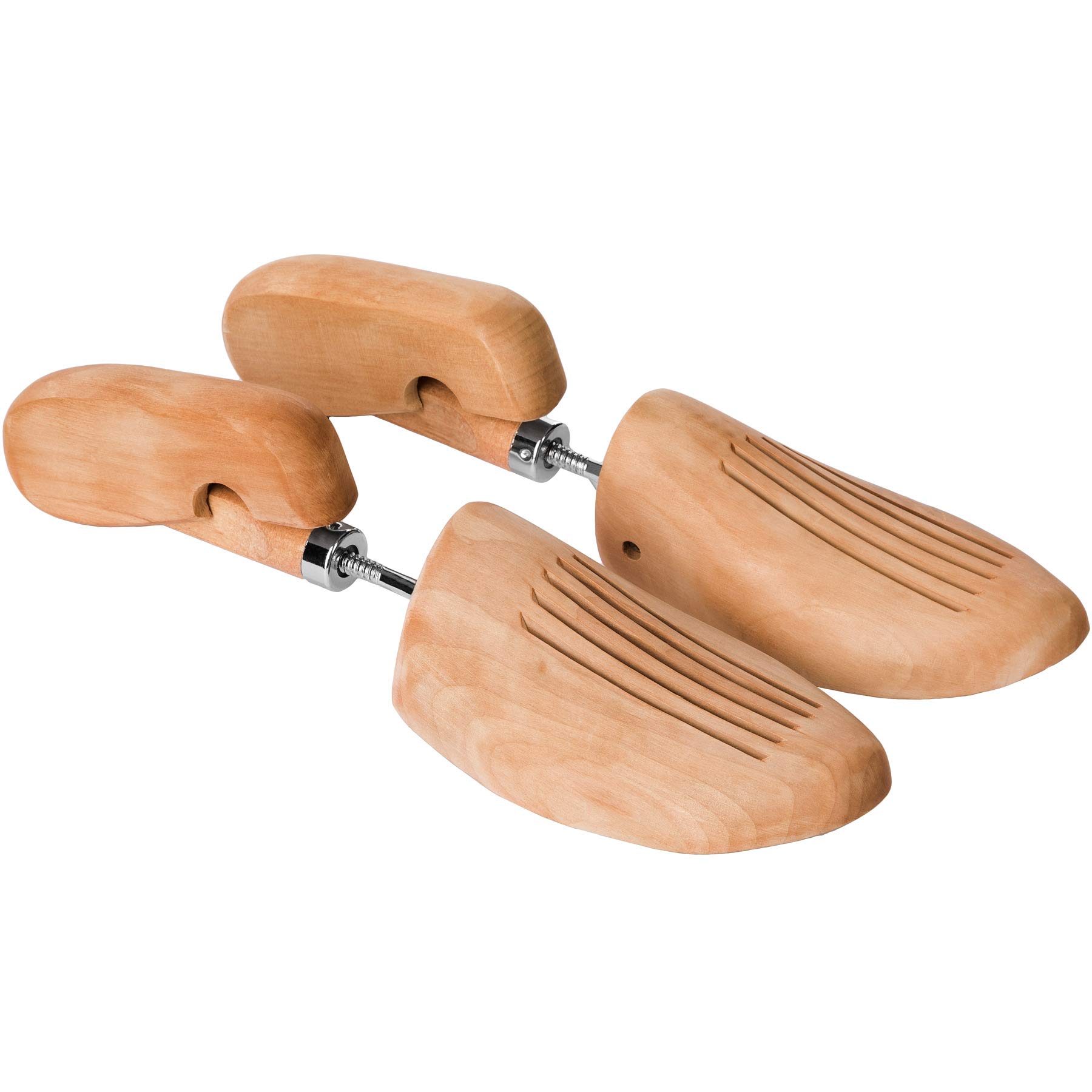 tectake 800592-2 Paia Legno di Loto Tendiscarpe, Rimedio per Punti che fanno male, Universale per Scarpe da Donna e da Uomo - Disponibili in diverse Misure