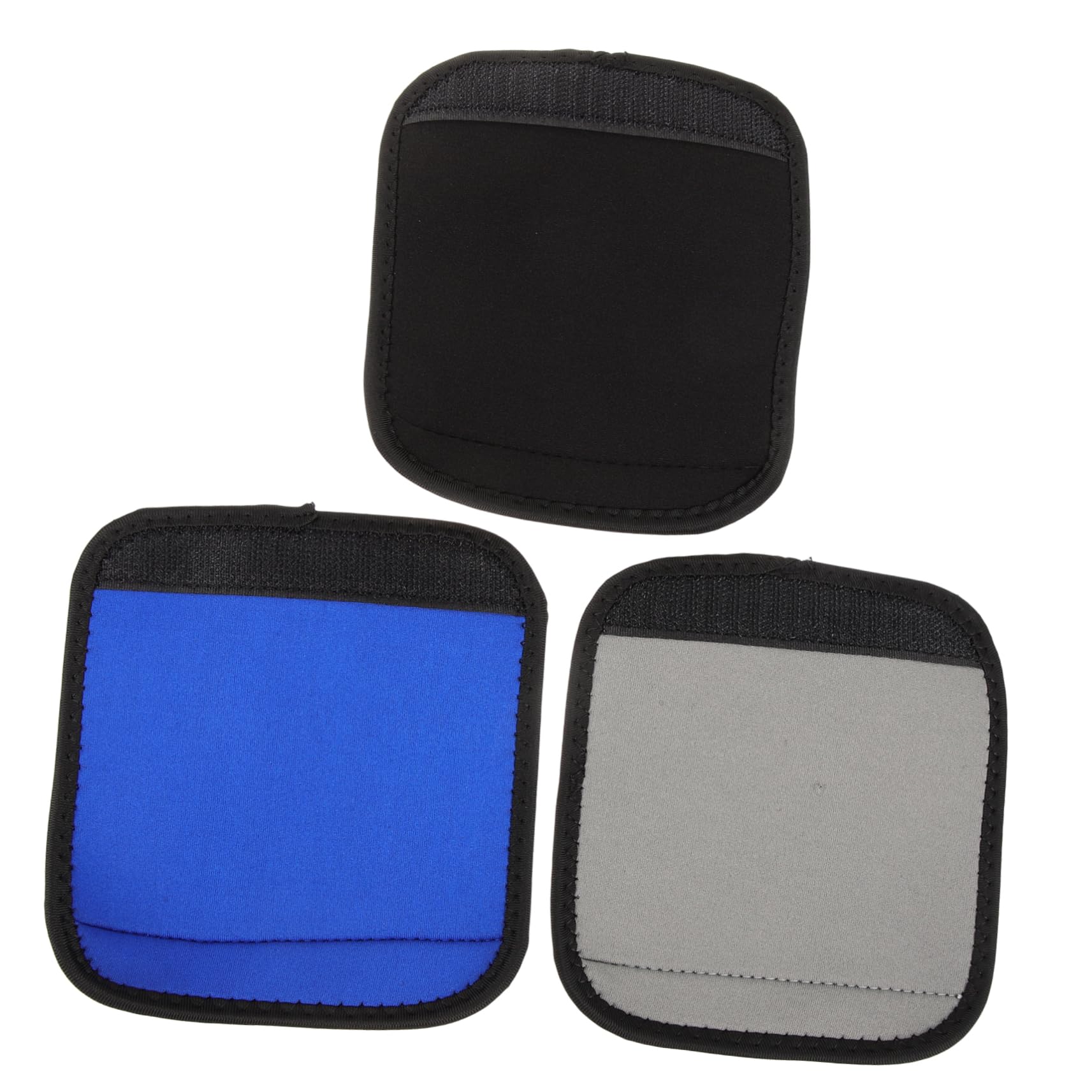 PACKOVE 15 Pz gestire la custodia etichette per bagagli protezioni maniglia valigia involucri maniglia valigia valigie protezioni flessibili della maniglia cinghie della borsa poliestere