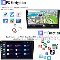 Vista 6 de CAMECHO 2+64G CarPlay & Android Auto Receptor estéreo para coche, Android 13 Doble DIN Radio de coche para Hyundai Accent Verna Solaris 2010-2016