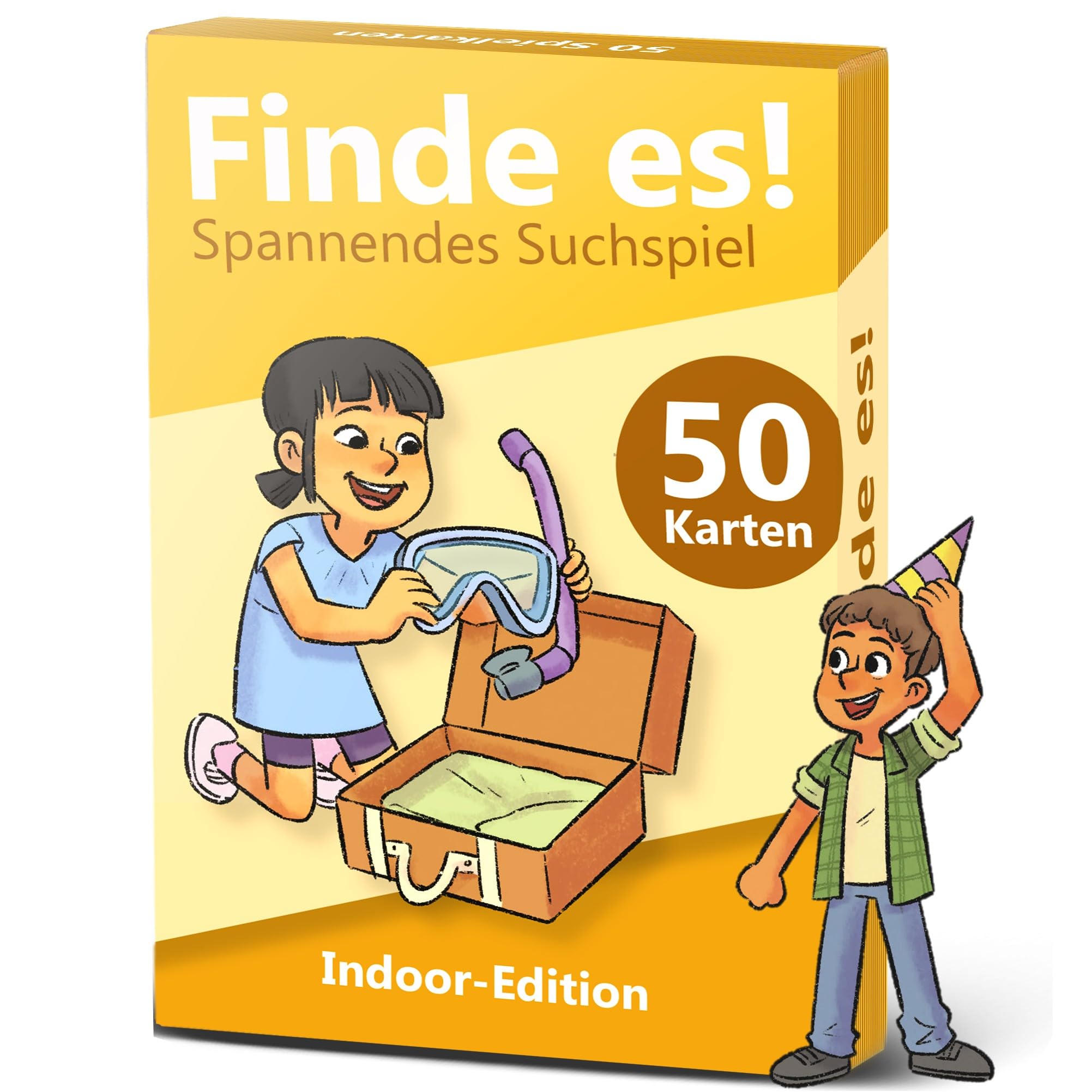 GLÜCKSWOLKE – Finde es I Dein Zuhause neu entdecken I spannende Indoor Schatzsuche - Spiele für Kinder ab 4, 5, 6, 7, 8 Jahre I Kinderspiele als Lernspiele I Geschenk für Mädchen & Junge