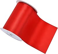 Vista 150 de YAMA Cinta de satén de doble cara, 7/8 pulgadas, 25 yardas para envolver regalos, color rosa