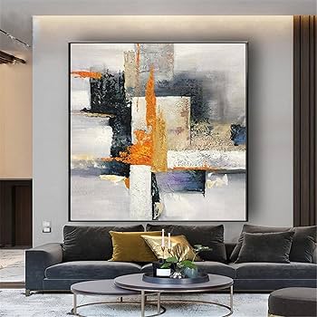 なかさま専用 抽象画 青 キャンバス フレーム付き なかさま専用