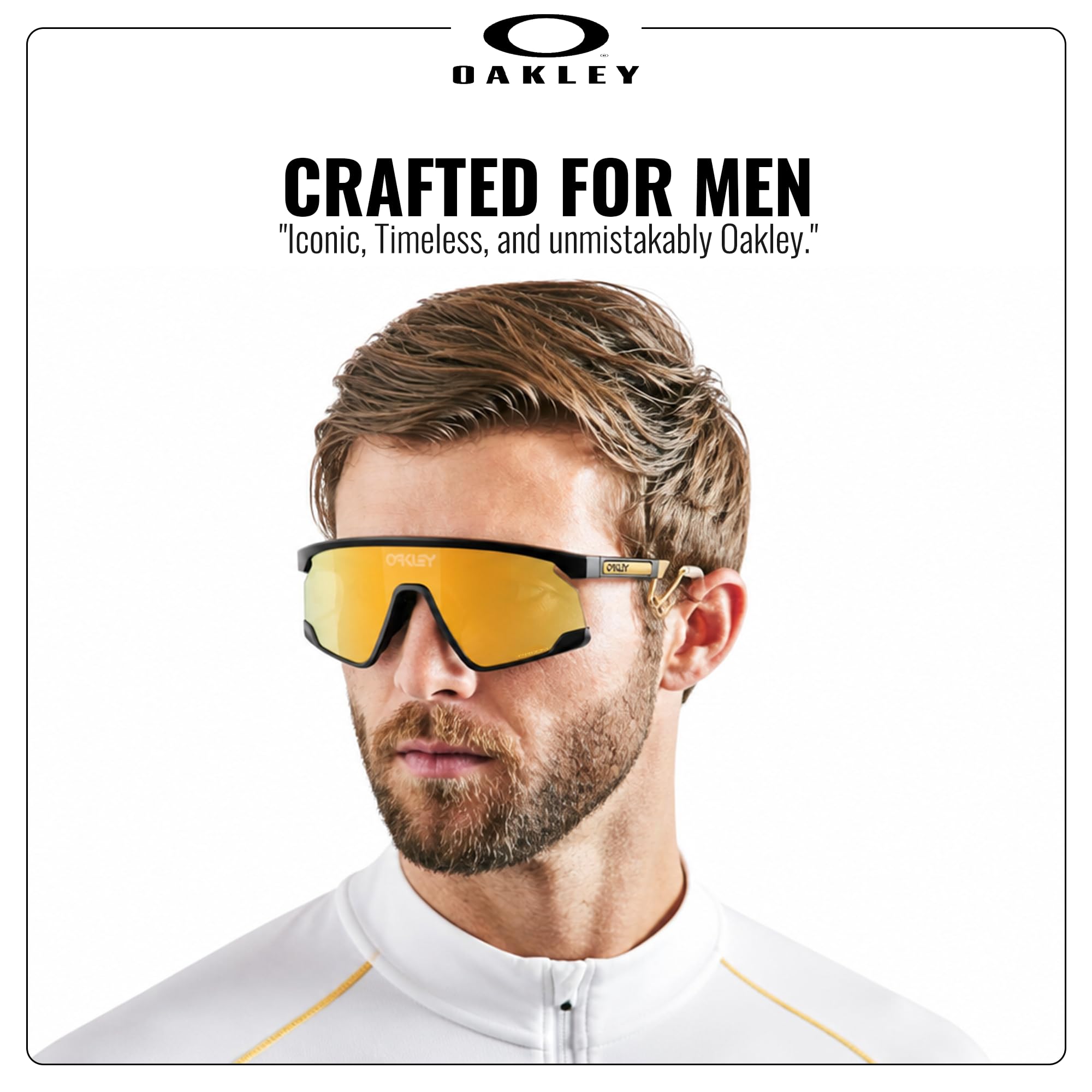 OAKLEY BXTR METAL OO9237 - Gafas de sol rectangulares con kit oficial de gafas