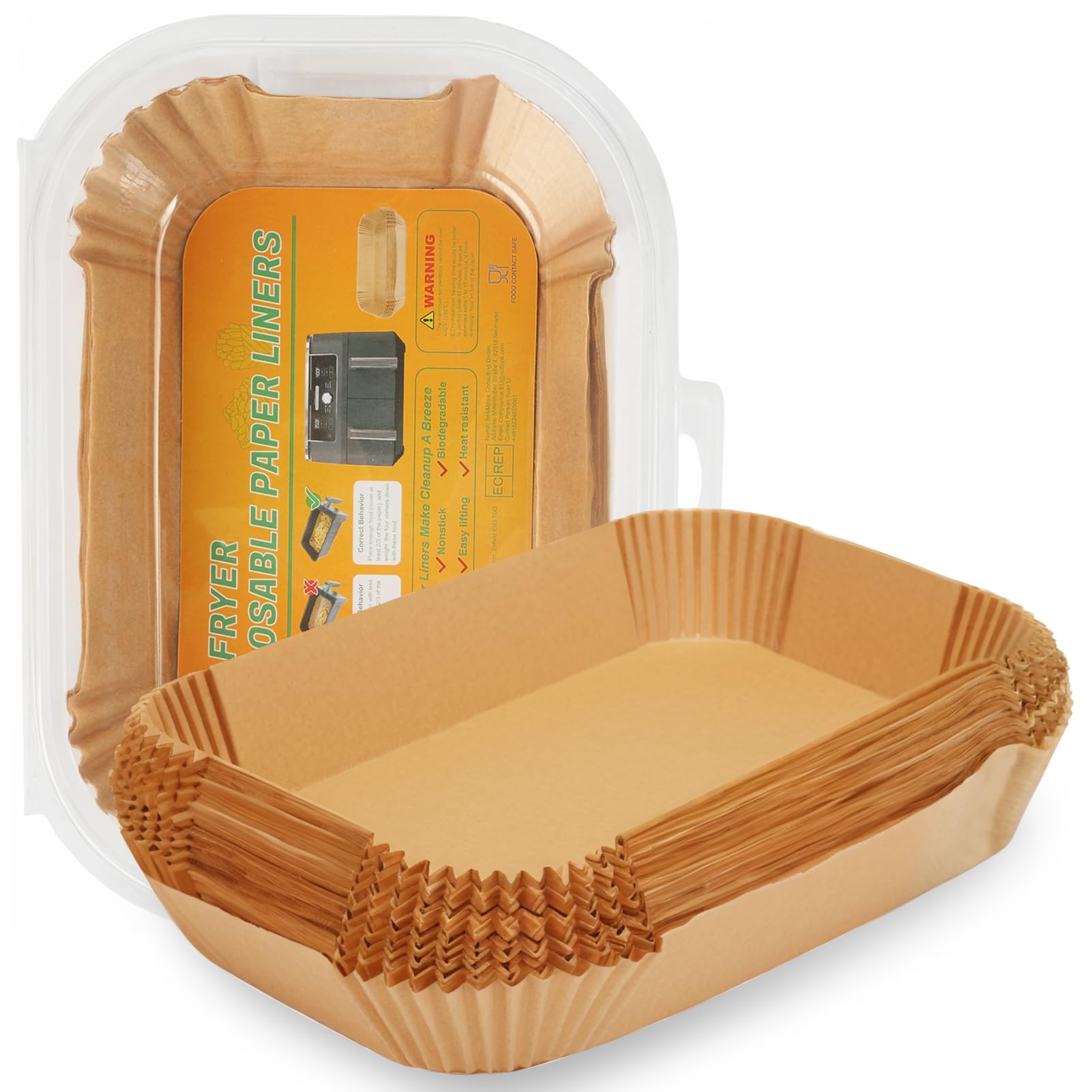 BYKITCHEN Backpapier für Heißluftfritteuse Ninja