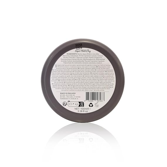Dapper Dan Ultra Matte Super Hold Hair Clay for Men Duo Strong Hold Styling Clay, Ultra Matte Finish, Texture & Definition, Water-Based Barber Professional, Vanilla & Raspberry 3.38 FL OZ x 2 Pack