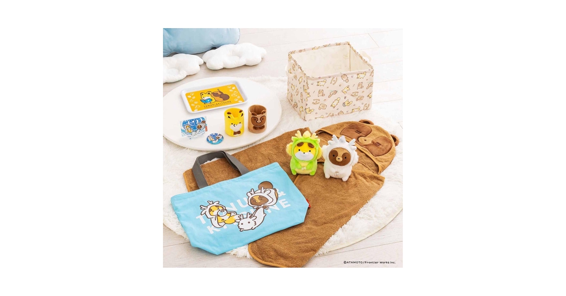Amazon.co.jp: タヌキとキツネ ハッピーバッグ 2024 福袋 辰年