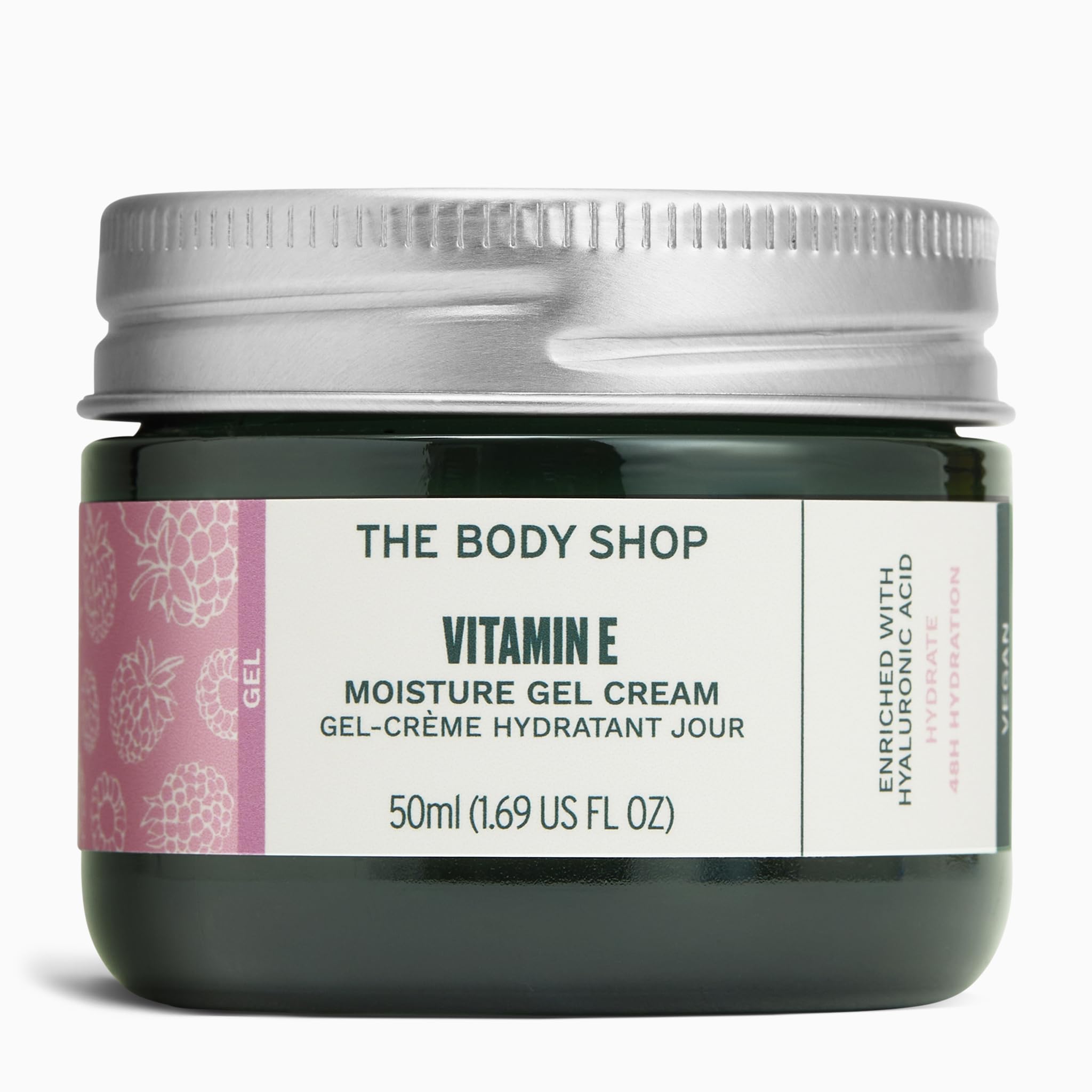 The Body Shop Vitamin E Gel Moisture Cream, 50 ML - Suitable For Combination Skin | 48 Hr Hydration