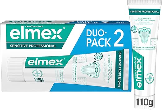 Creme Dental Elmex Sensitive Professional Pro-Argin - 2x110g