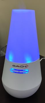 Saachi SA-8 Ultrasonic Aromatherapy Essential Oil Aroma Diffuser, White