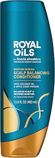 Head and Shoulders Conditioner, Moisture Renewal, Anti Dandruff Treatment and Scalp Care, Royal Oils Collection with Coconut Oil, for Natural and Curly Hair, 13.5 fl oz(Packaging May Vary)