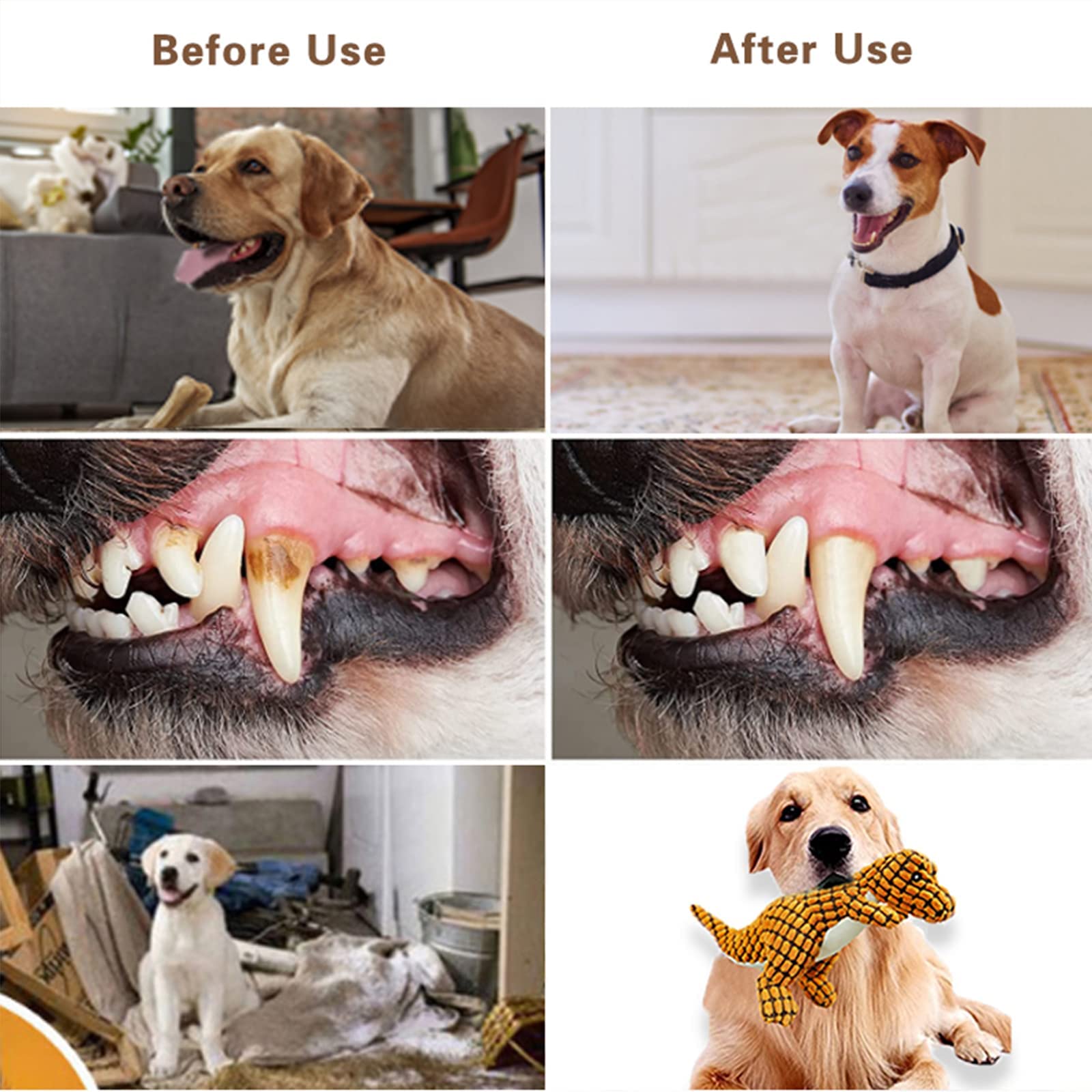 Giocattolo Masticabile Per Cani A Forma Di Coccodrillo | Lattice Naturale | Per Cani Medi E Grandi | Antistress E Pulizia Denti