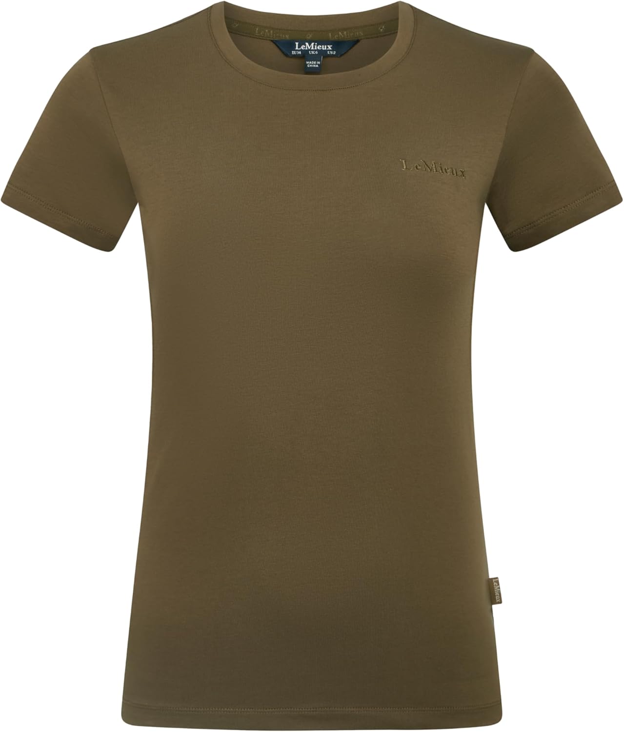 LeMieux Classique Ladies T-Shirt - Super Soft Sweat Wicking Jersey Fabric - Horse Riding Top