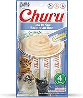 Churu Petisco Para Gato Sabor Atum 4 Tubos de 14g