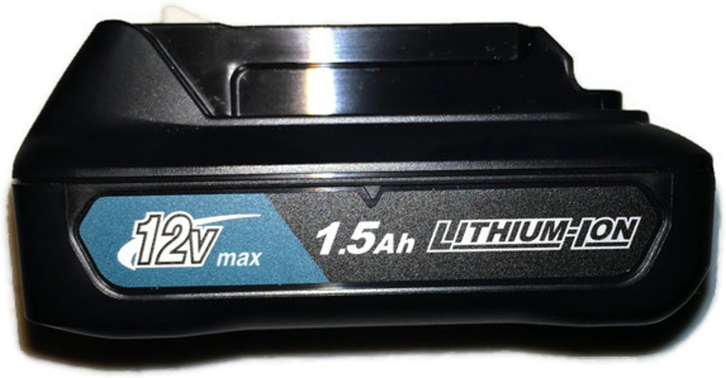 Makita BL1016 battery being charged in a Makita charger