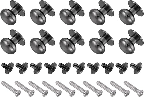 Mini tiradores de cajón (0.472 in0.47 pulgadas), 24 unidades, mini pomos de cabeza redonda de aleación de zinc con tornillos, para manija de cajón