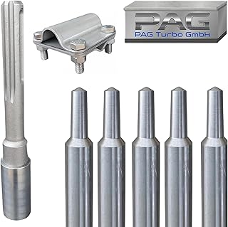 Firma PAG Turbo GmbH® - Heniotech 5m SET Tiefenerder Ø20mm Edelstahl 4VA + Klemme + Schlagkopf SDS Max