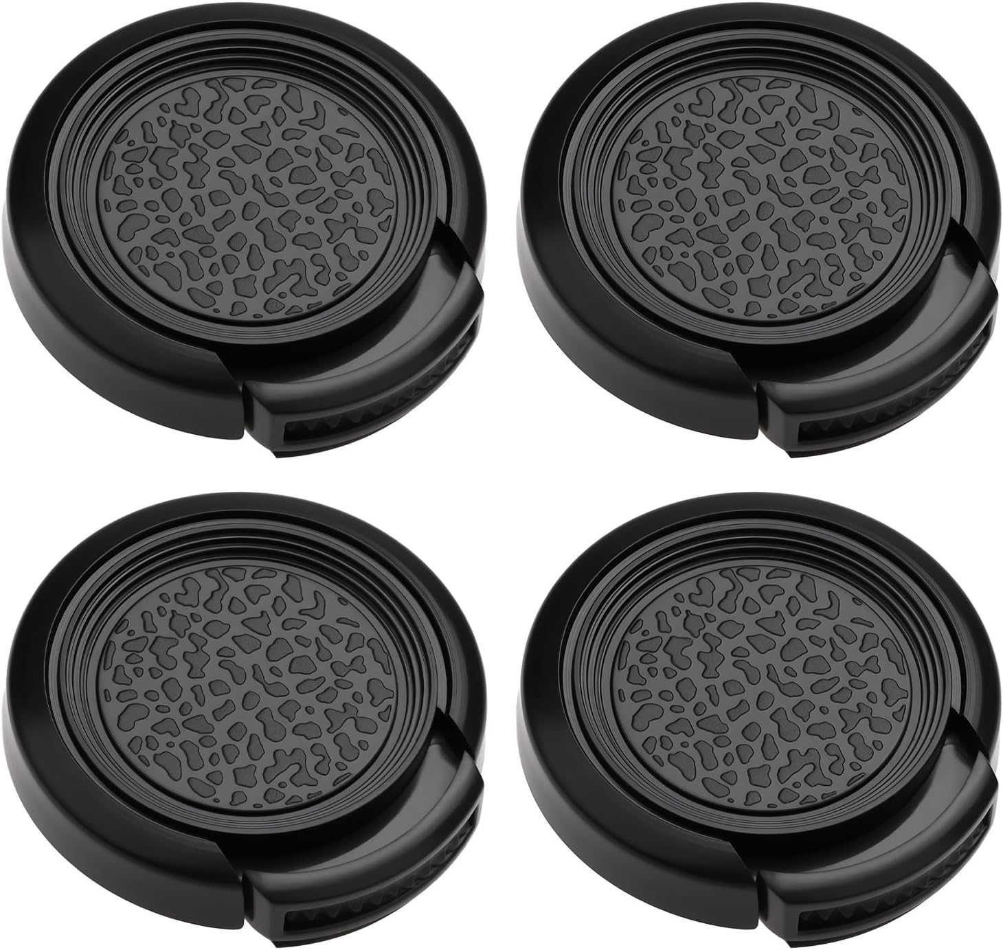 4pcs 27mm Side Pinch Snap Lens Cover Caps Camera Accessories