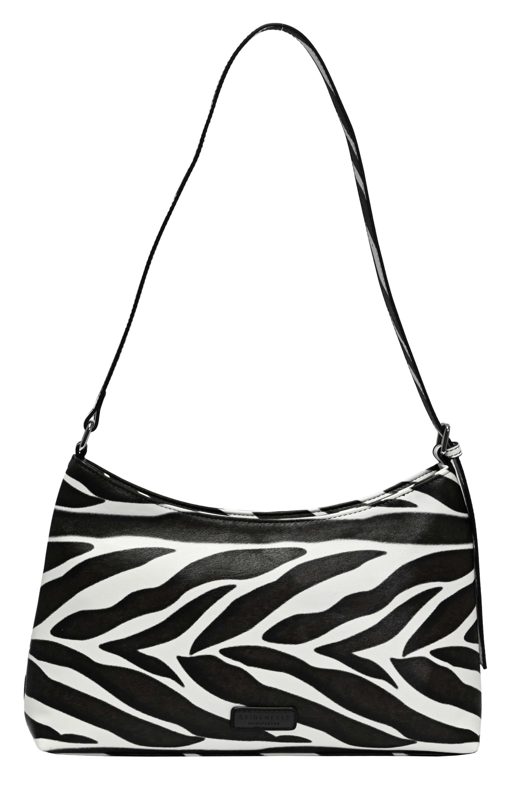 Sac à épaule Fjone Zebra noir pour illuminer vos tenues urbaines