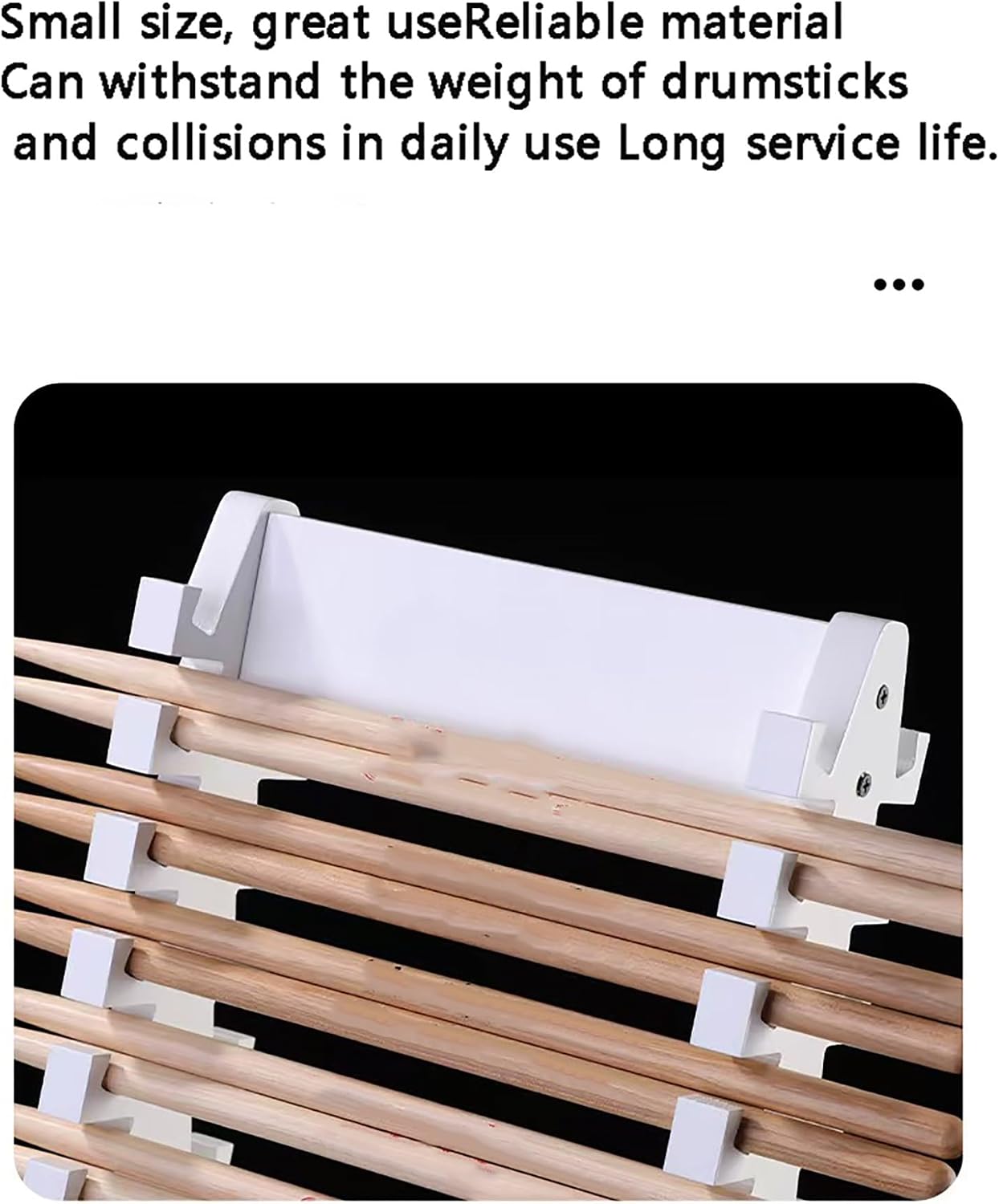 Large Capacity Drumstick Rack for Floor, Freestanding Drumsticks Shelf/Wands Stand - Displaying 20 Pairs of Flute Sticks, Drum Stick Holder with Screws Sets and Base