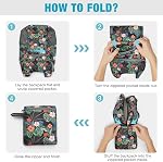 G4Free Lightweight Packable Shoulder Backpack Hiking Daypacks Small Casual Foldable Outdoor Bag 11L