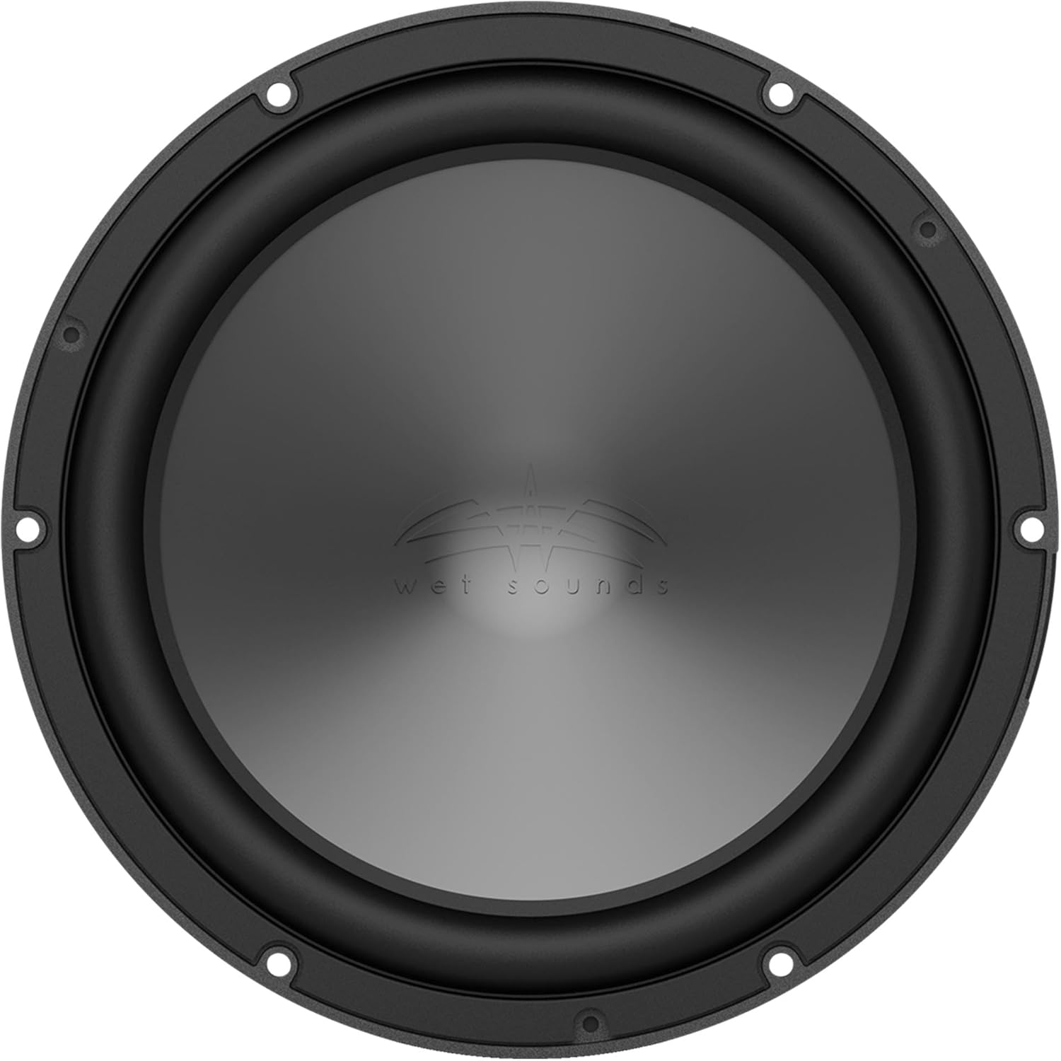 Wet Sounds HTM-1 - HTM Series Full-Range Class-D 1200 Watt at 1-Ohm Mono Amplifier with Wet Sounds REVO 10 FA S4 V3 - REVO Series 10" Free Air 4 Ohm V3 Subwoofer, Black and Wet Sounds REVO 10 ADP XZ-W