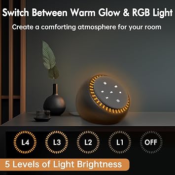 DreamSky Sound Machine for Sleep, White Noise for Sleeping Adults & Baby