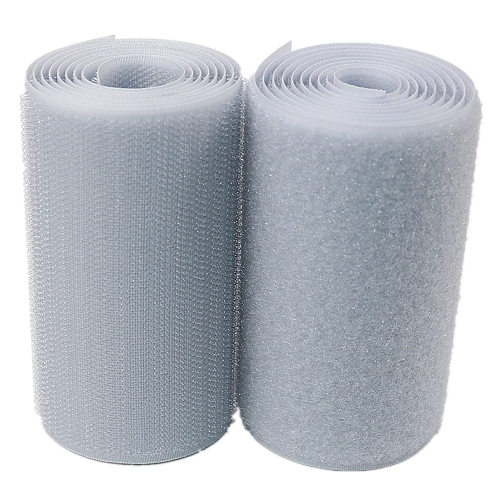 DTKJ Cinta de gancho y bucle para coser en 4 pulgadas sin sujetador adhesivo de tela de nylon