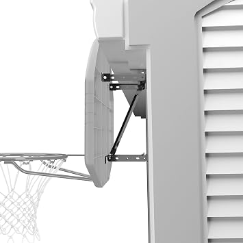 Spalding Universal Basketball Backboard Mounting Bracket | Adapts to Fit Roof, Flat Surface, or 3.5 Round Pole | Non Adjustable Height