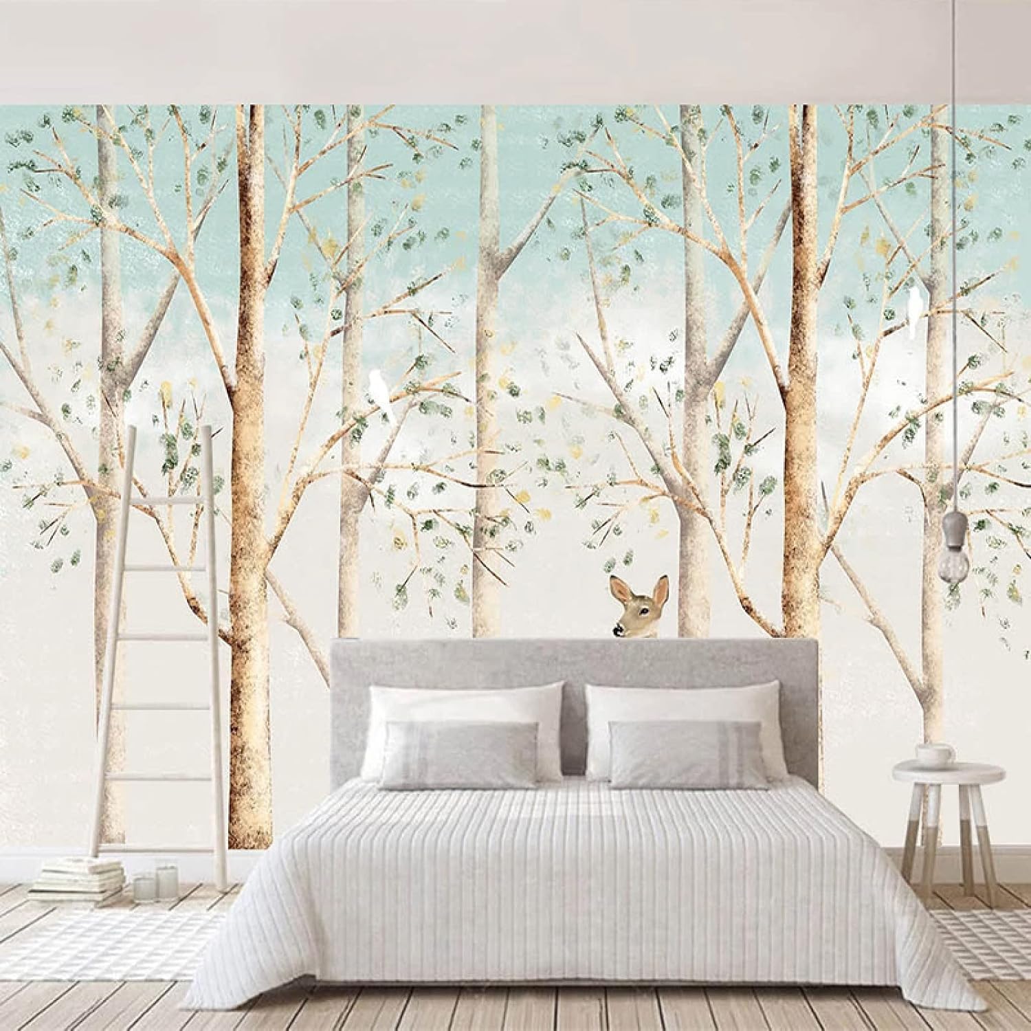 Papier peint mural photo 3D amovible autocollant sans colle pour couloir