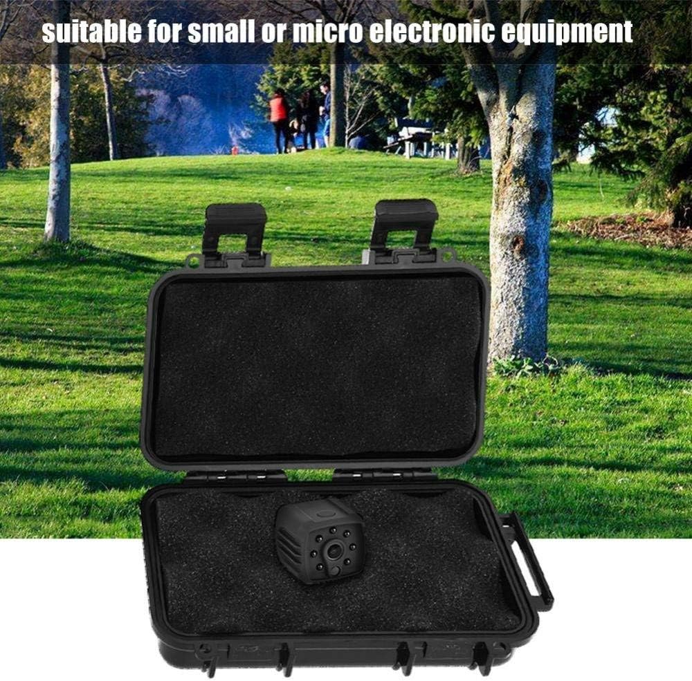 Protective Case, Outdoor Shockproof Storage Case with Sponge for Loading Smartphone Hard Drive and Other Small Electronic Devices (A)