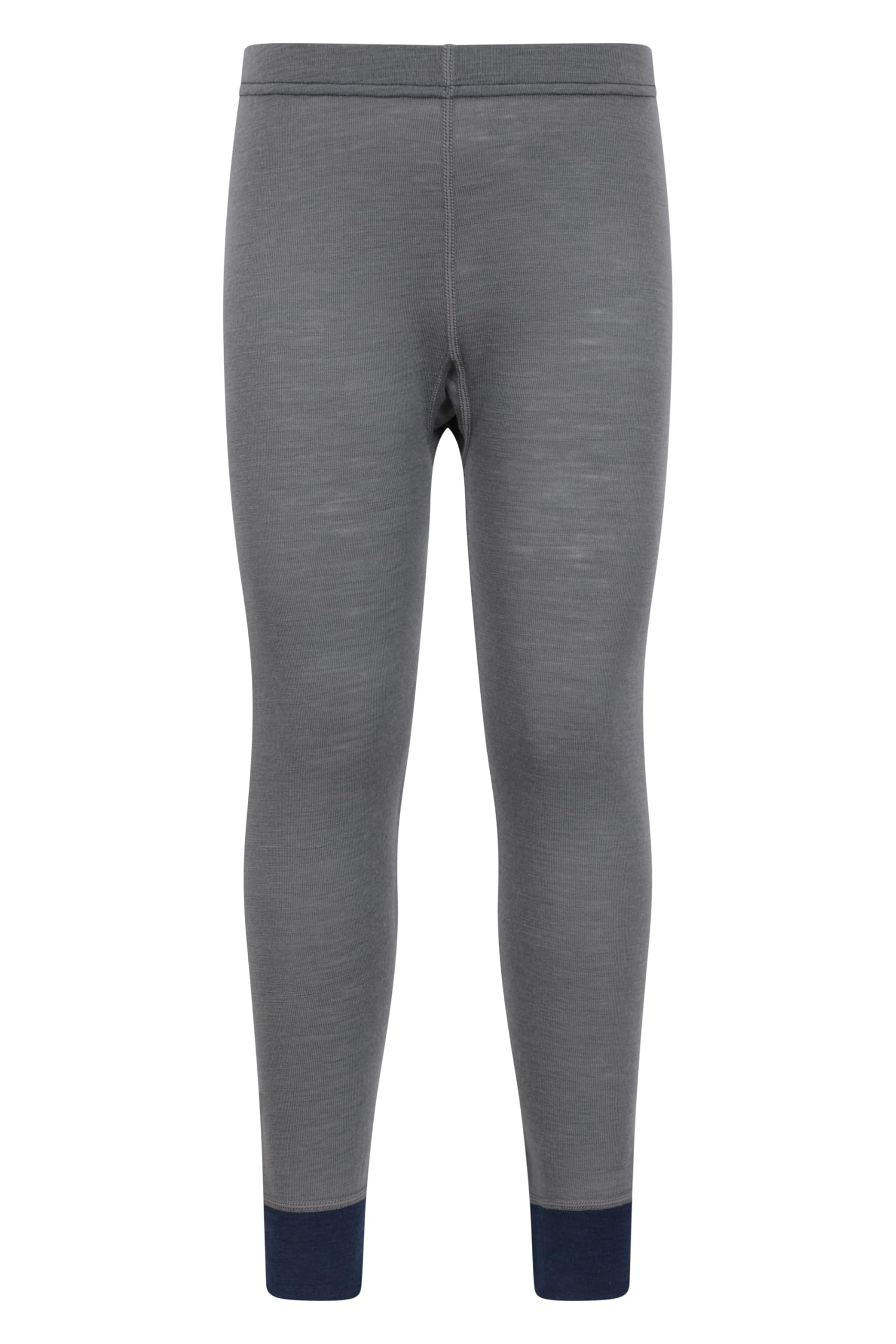 Mountain Warehouse Merino Kids Baselayer Pants Grey Kids Size 2-3 Years