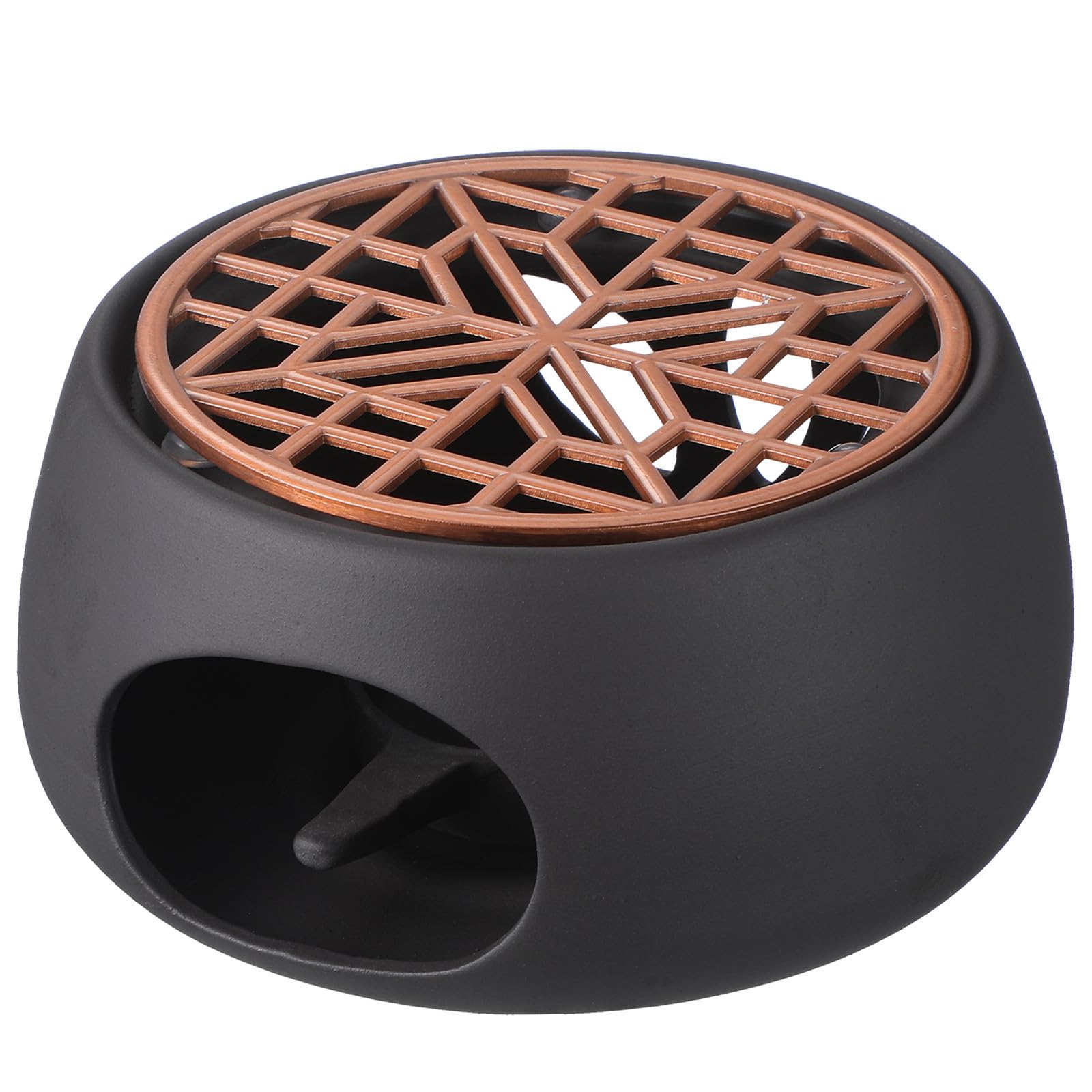 Calentador de té de cerámica zen para decoración de escritorio y momentos de meditación
