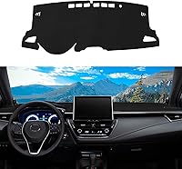 Vista 16 de Alfombrilla para tablero a medida para Toyota Tacoma 2005-2015, cubierta para salpicadero, tapete antideslizante, protector, protector solar, sin