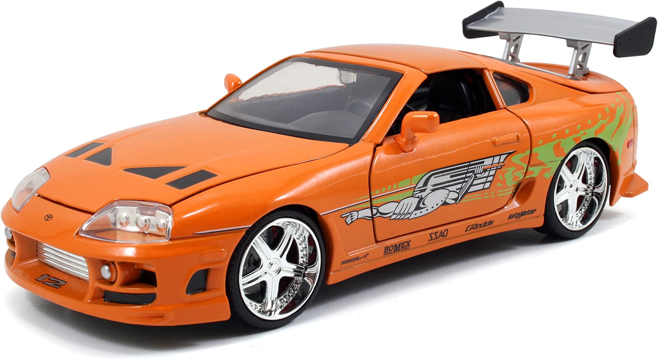 FAST & FURIOUS 1995 TOYOTA SUPRA 1:24 SCALE DIE-CAST REPLICA CAR