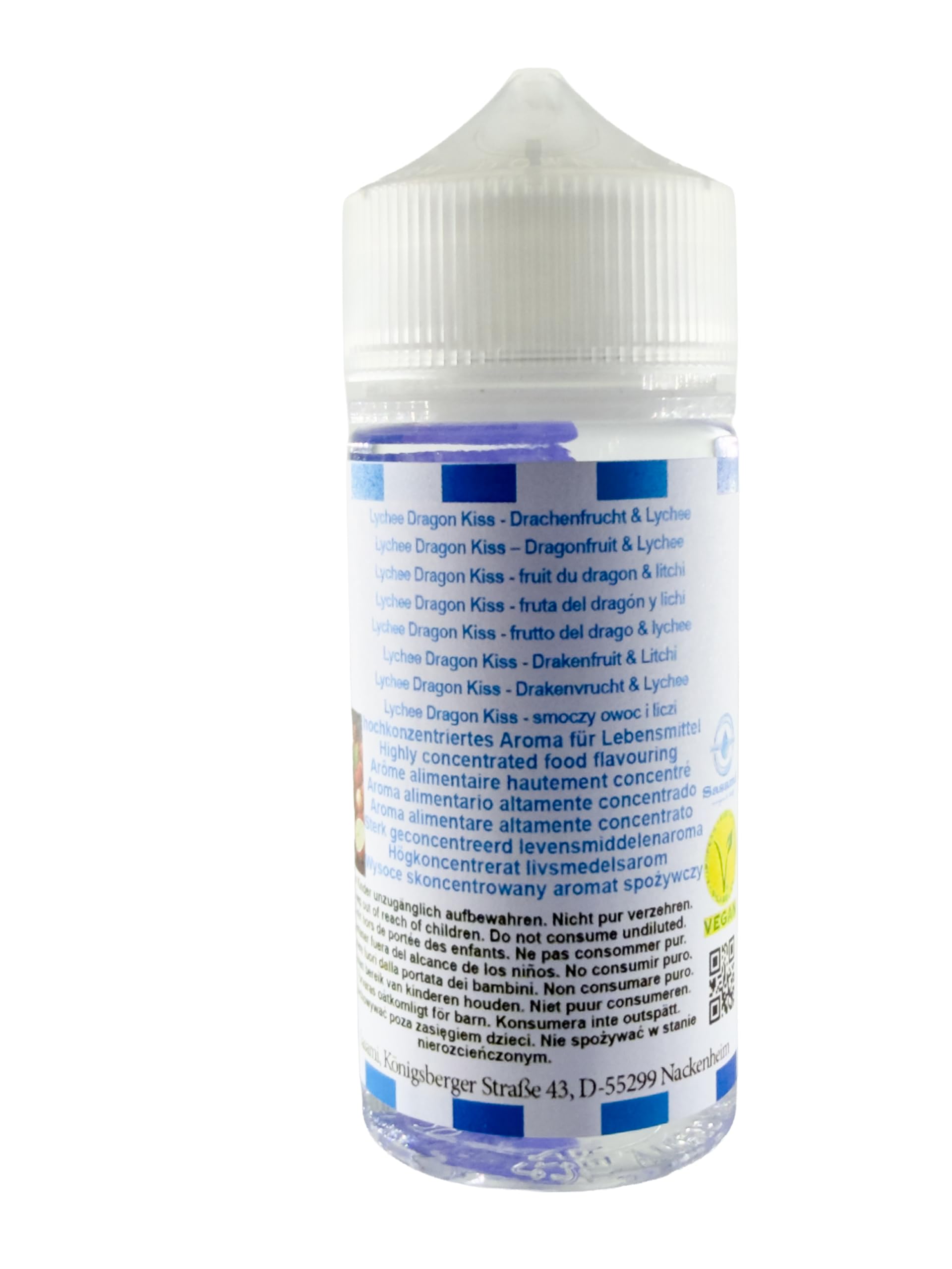 Lychee Dragon Kiss - frutto del drago & lychee aroma concentrato - vegano - Sasami - 100ml