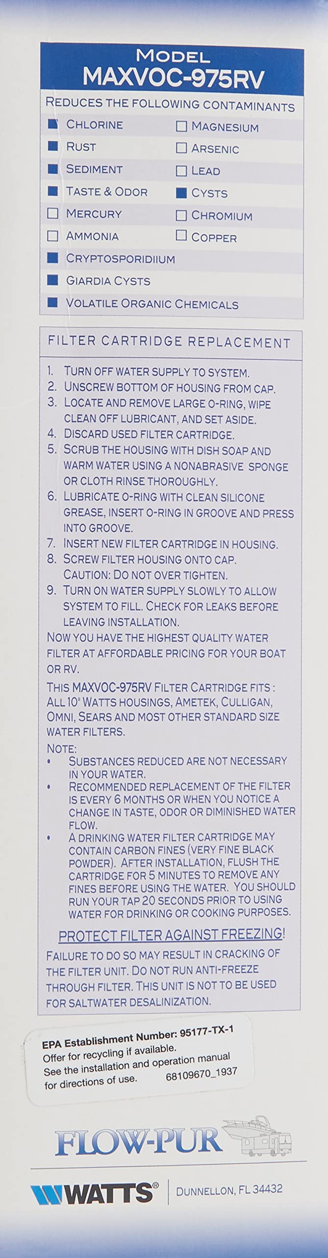 0.5 Micron Carbon Filter - Pure Water! -5