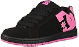 DC Unisex-Child Court Graffik YouthSkate Shoe