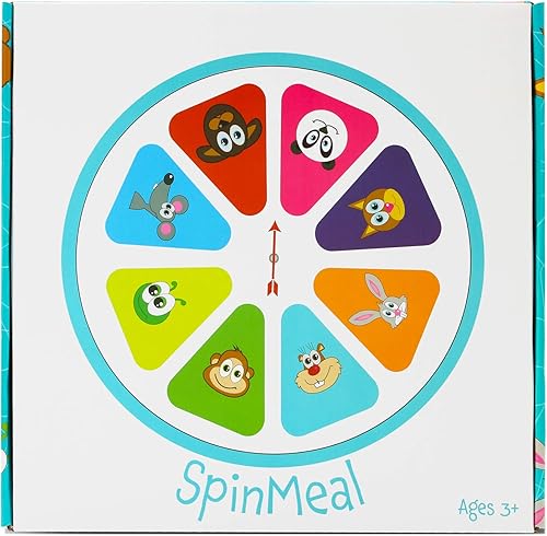 Miniatura 5 de Plato de nutrición saludable para comedores quisquillosos - Gira la flecha - Las comidas son divertidas otra vez