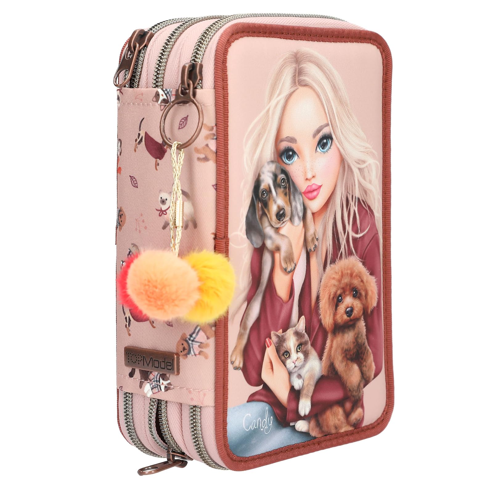 TOPModel Juicy 3-vaks etui Talita & Louise