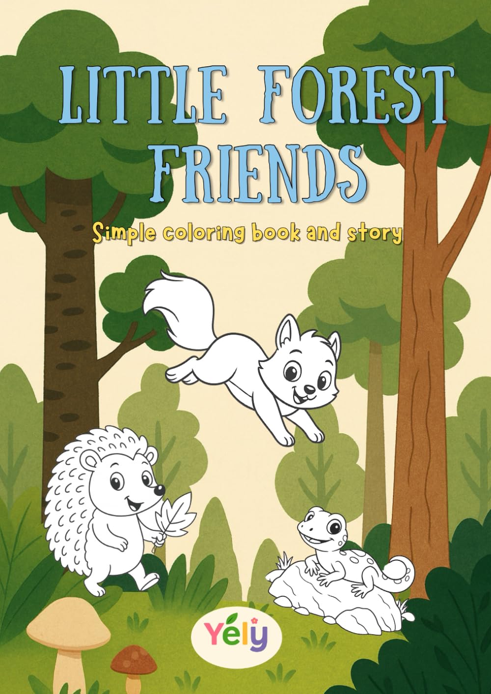 Little Forest Friends: Colouring Book
