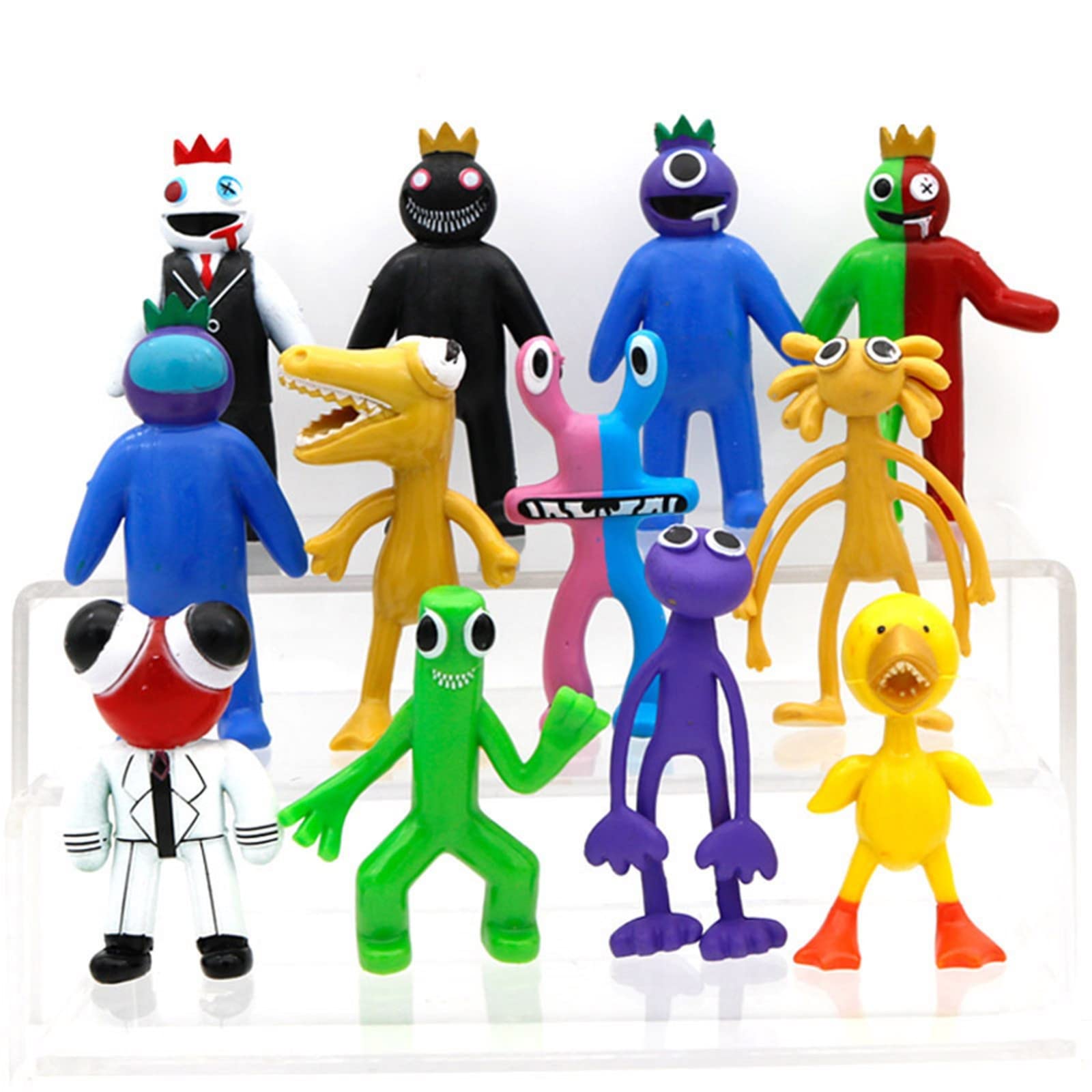 Amazon.co.jp: 12ピース レインボーフレンズ フィギュア PVC 人気