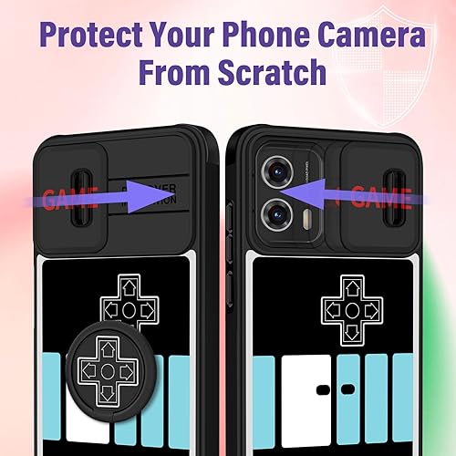 Miniatura 10 de Funda 2 en 1 para Moto G Stylus 5G 2023, diseño de calavera de esqueleto para mujeres, linda funda de teléfono para niñas, gótica, espeluznante,