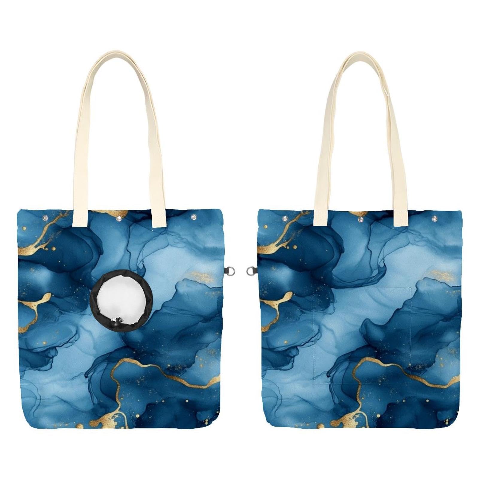 Sac de transport pour chien et chat portable en toile avec bandoulière confortable