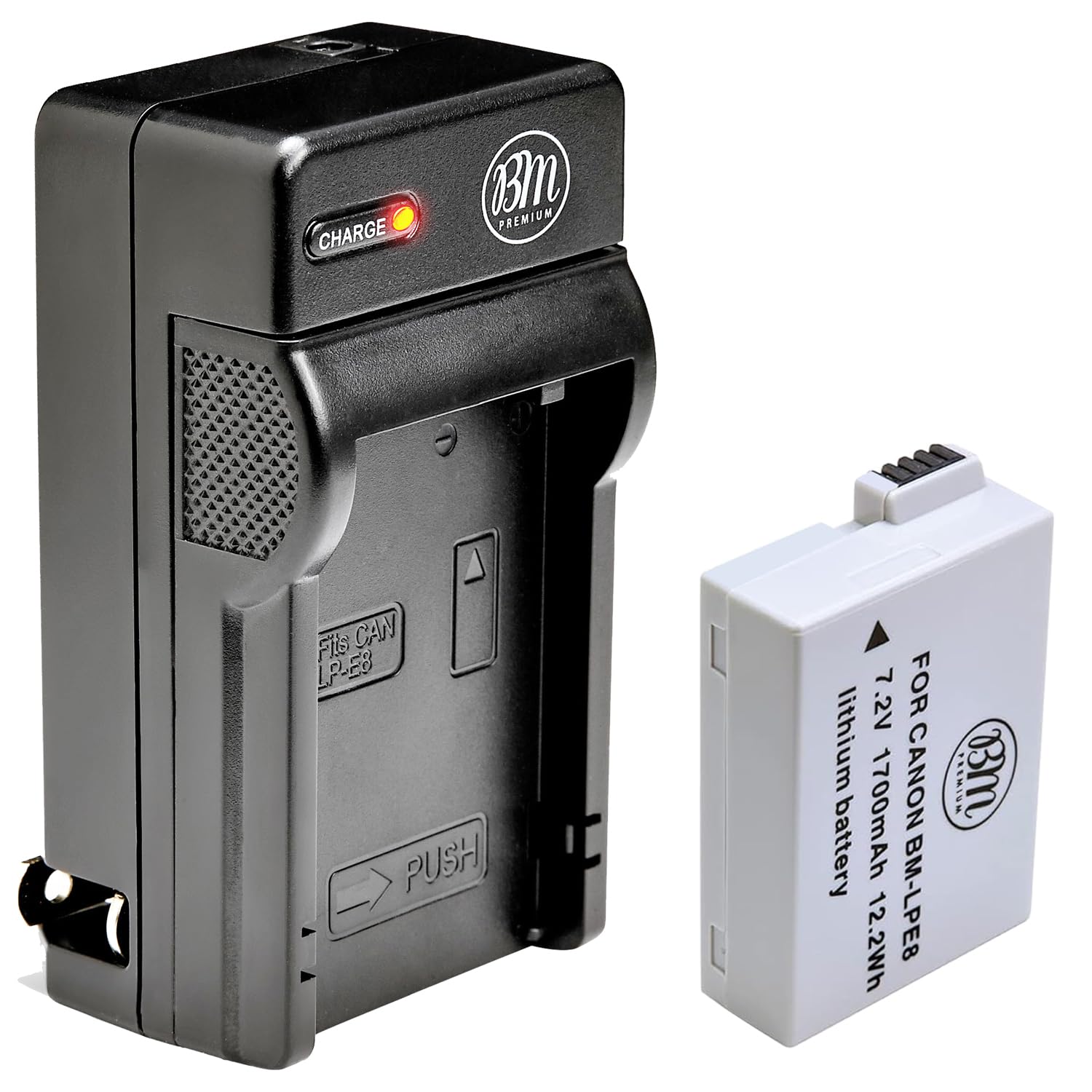 Amazon.com : BM Premium LP-E8 Battery and Battery Charger for