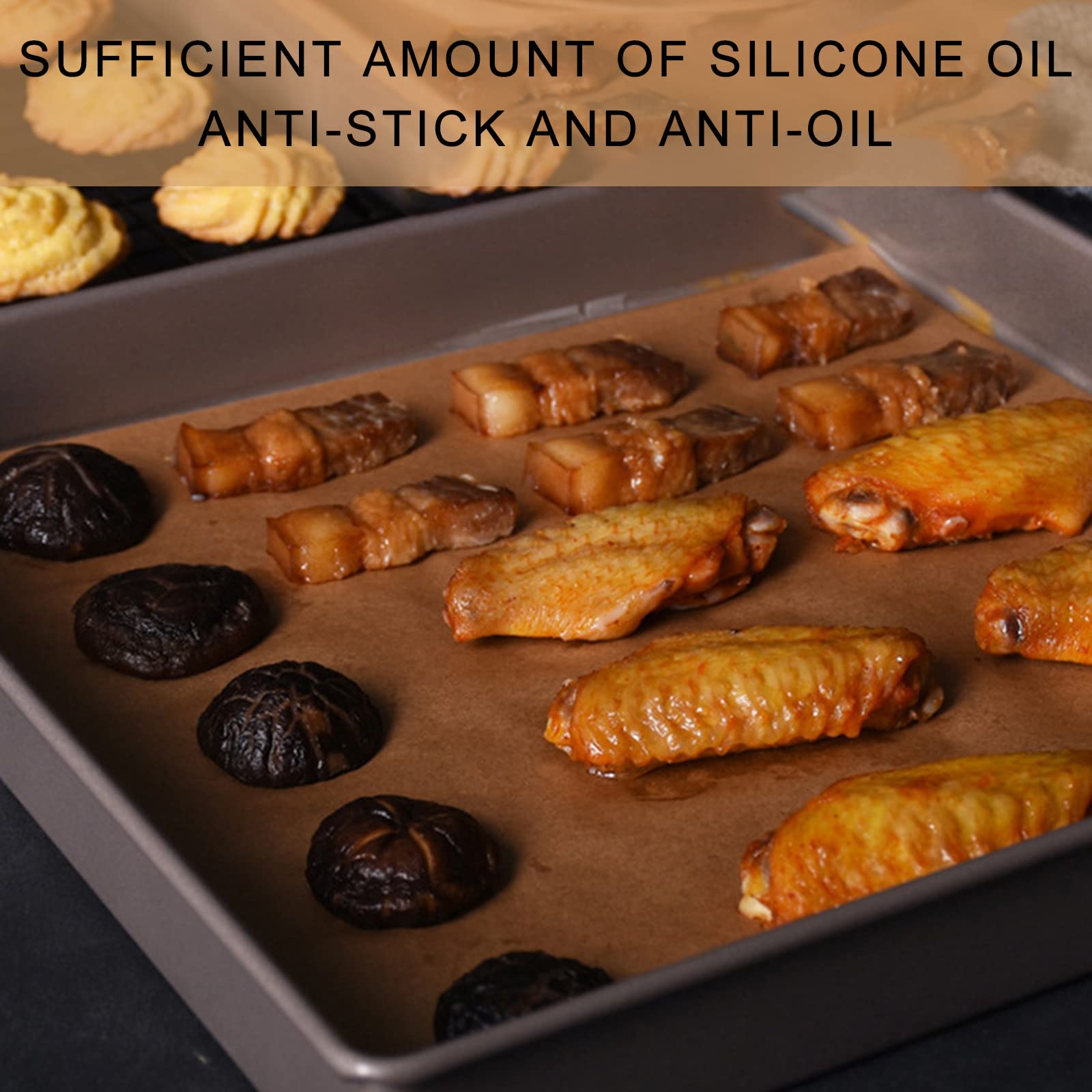 200 Fogli Carta Oleata Per Alimenti 30x20cm - Per Panini, Hamburger E Patatine - Foto 3