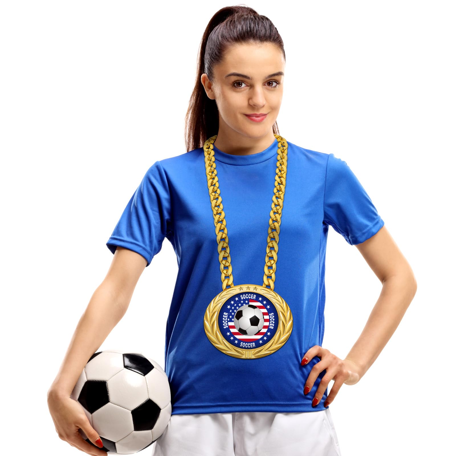 Snapklik.com : 3 Set Patriotic Sports Turnover Chain Medal Greatest Of ...