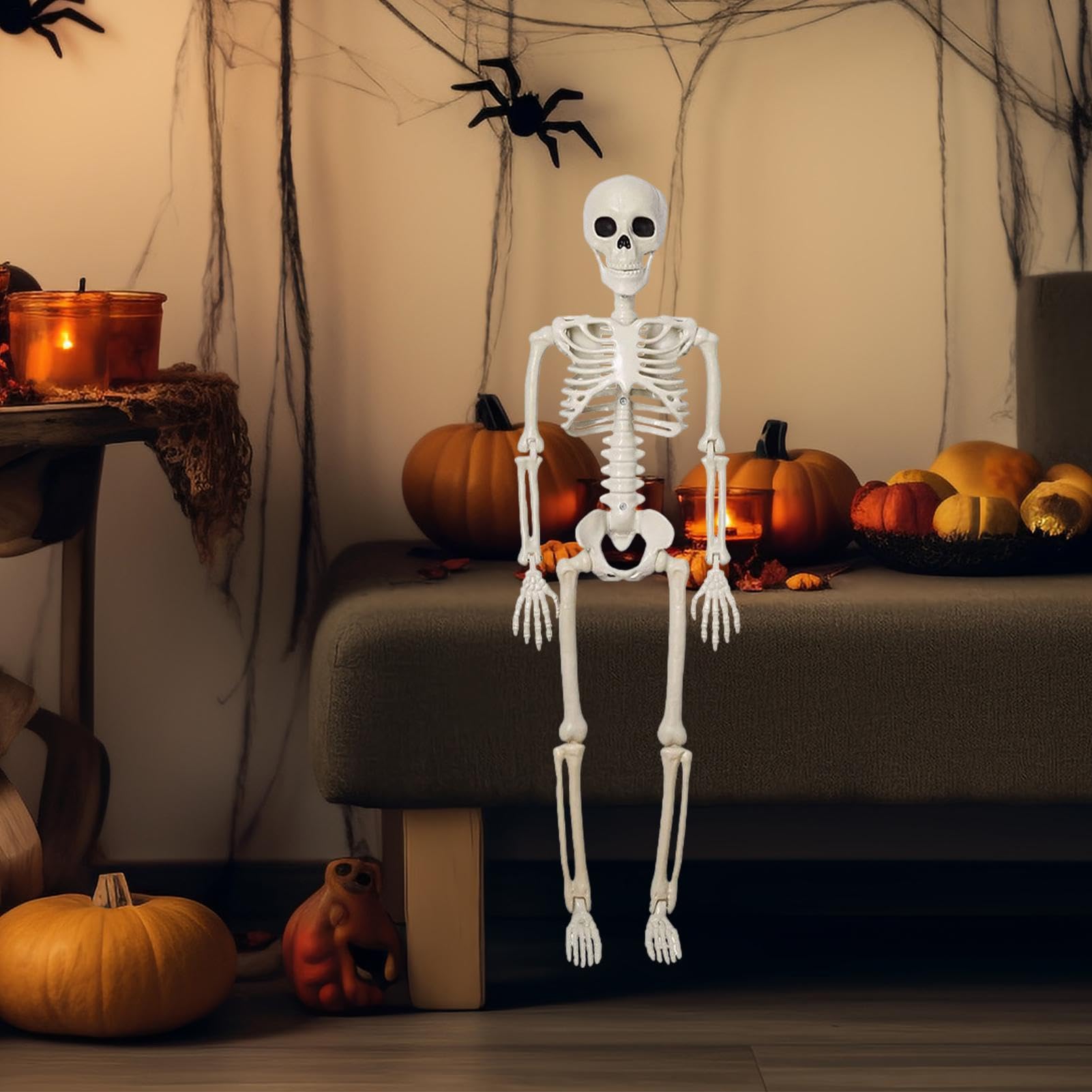 Générique Decorazioni Scheletro Halloween Ornamento osseo articolato