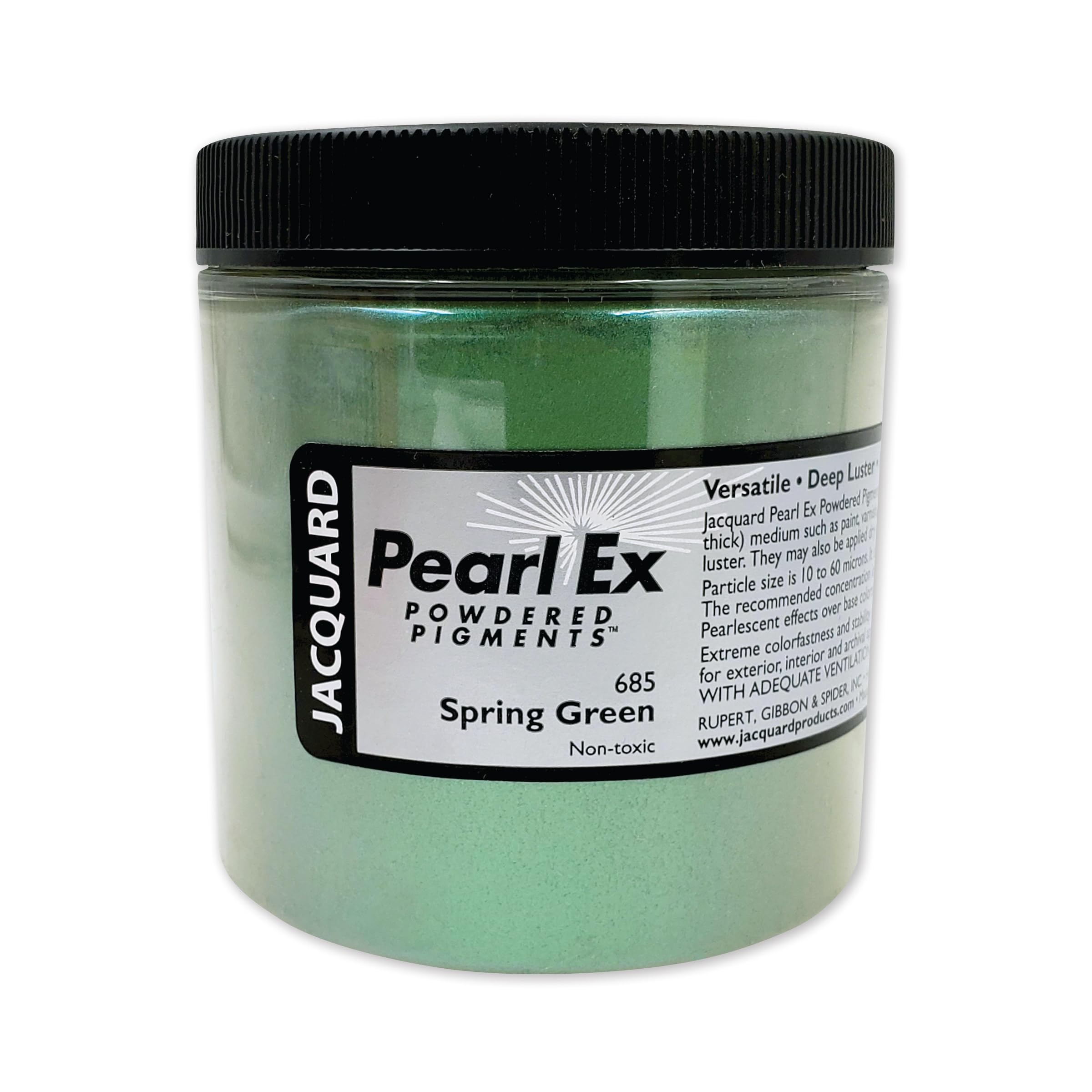 Poudre Pearl Ex 4 OZ #685 Spring Green pigment de qualité artiste